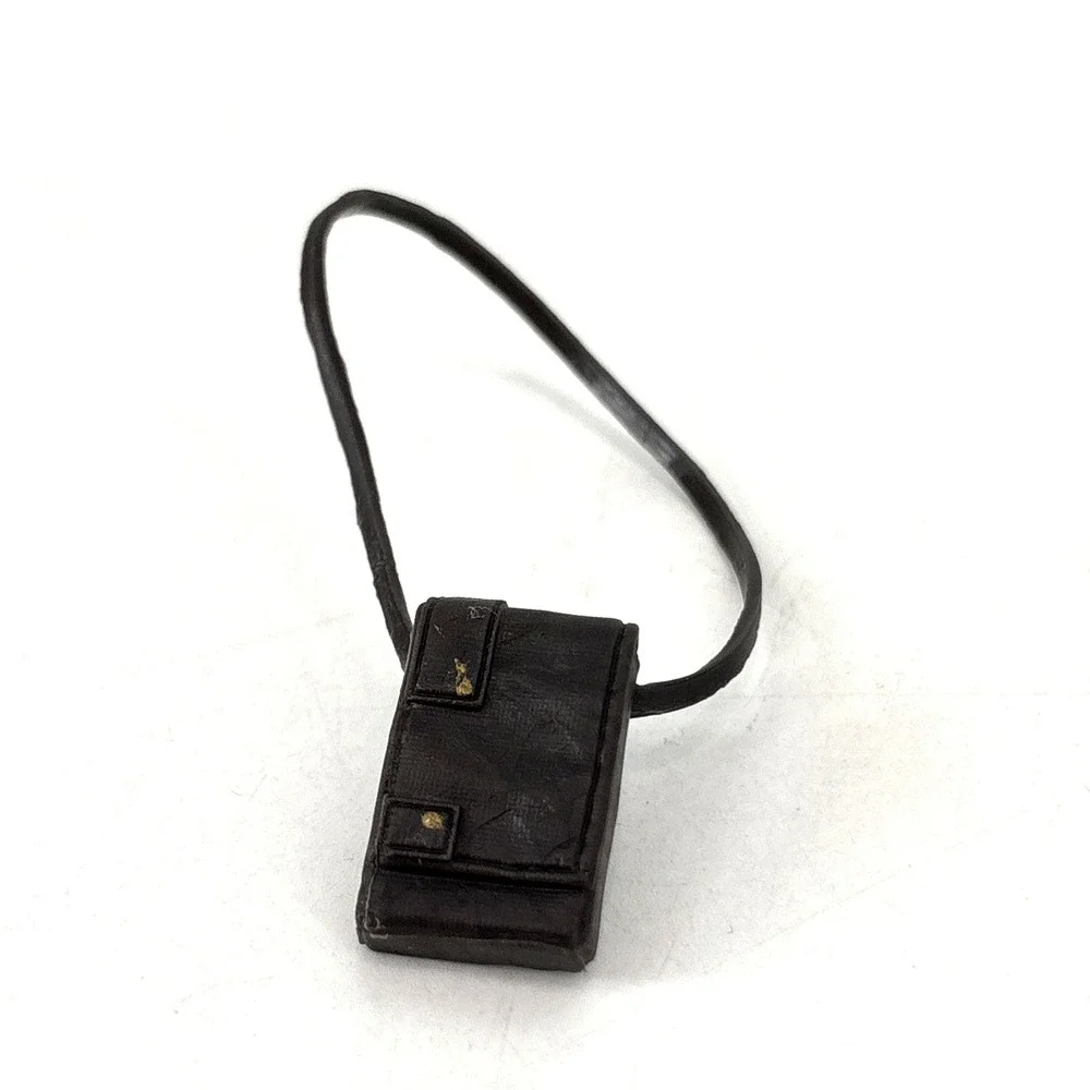 GI Joe Action Figure‎ Accessory Satchel Bag Crossbody Brown Replacement Part